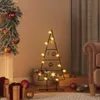 vidaXL Kovový vánoční stromek Deco Black 60 cm Náhled obrázku produktu 2