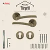 DOMINO Türgriff Drückergarnitur PZ - Profilzylinder Set | Produktbild-Vorschau 9