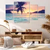 Bild auf Leinwand - Leinwandbild - Meer Strand Palme - Produktbild-Vorschau 7