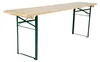 Biertafel BAVORD STANDARD 200x50 cm – massief grenen 29 mm, Productafbeelding-voorbeeld 1