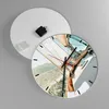 Wanduhr - Rund - Glasuhr - Yacht Segeln So - 40x40cm - Produktbild-Vorschau 2