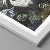 Gerahmtes Poster - Weißer Rahmen - Asiatisch Reiher Blumen Produktbild-Vorschau 2