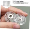 INF Bottoni automatici trasparenti - 25 mm, 10 pezzi. Anteprima dell’immagine prodotto 4