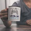 50. Geburtstag Kaffeebecher Schwarz mit lustigem Spruch: Produktbild-Vorschau 6