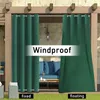 Outdoor Vorhang Wetterfest mit Ösen B132xH213CM, Produktbild-Vorschau 5