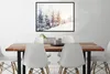 MuchoWow® Gerahmtes Poster Baum - Schnee - Winter 80x60 cm Produktbild-Vorschau 2