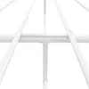 Metalowa Rama Łóżka Z Wezgłowiem, Biała, 160X200 Cm Podgląd zdjęcia produktu 8