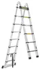 GEKO Multifunkční teleskopický žebřík 5 m, nosnost 150 kg, Náhled obrázku produktu 5