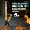 LANDMANN Feuersäule - Feuerrohr für Pellets - brennt Produktbild-Vorschau 3
