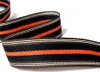 A close-up shot of a striped ribbon on a white background. Náhľad obrázku produktu