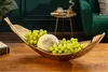 riess-ambiente Design Deko Schale GOLD LEAF 65cm gold Blatt Produktbild-Vorschau 7
