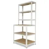 shelfplaza HOME 190x100x60cm Workshop Shelf v bílá Náhled obrázku produktu 6