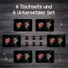 Tischset 6x45x30 cm + 6x10fi cm Platzset Tischmatte Produktbild-Vorschau 4