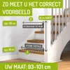 Türschutzgitter Merle 199-207 cm  (FlatStep - Weiss) Productafbeelding-voorbeeld 3