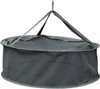 A gray mesh drying net hanging from a hook. Produktbild-Vorschau