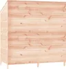The back view of a wooden storage shed. Náhled obrázku produktu