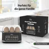 Cuisinière à œufs Olvy pour 1 à 6 œufs avec fonction Voir les images du produit 7