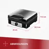 Gaufrier MGO-36M argent/gris haute puissance 1200 W Voir les images du produit 6