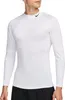 Nike Dri-Fit Fitness Mock-Neck Long-Sleeve Top White/Black Produktbild-Vorschau 7