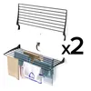 Pack de 2 Foxydry Fold 116, Tendederos de Pared Plegables Vista previa de la imagen del producto 1
