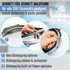 A step-by-step guide showing how to replace a sealing ring on a pressure cooker. Produktbild-Vorschau