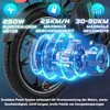 HITWAY Elektrofahrrad E-Bike 20" Fat Tire E-Fahrrad Produktbild-Vorschau 5