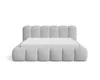 A bed with a mattress on a white background. Produktbild-Vorschau