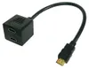 Techly HDMI Videokabel Splitter Stecker auf 2x HDMI Buchse Anteprima dell’immagine prodotto 4