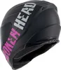 Broken Head BeProud Sport Pink Motorradhelm + Schwarzes Produktbild-Vorschau 6
