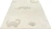 A rug with a dinosaur theme for a child's room. Produktbild-Vorschau