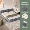 INONEFT Bubble Bett 140x190, bekleed bed met lattenbodem, Productafbeelding-voorbeeld 5