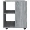 vidaXL Rollschrank Grau Sonoma 60x53x72 cm Holzwerkstoff Produktbild-Vorschau 5