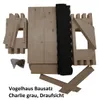 Vogelhaus Bausatz Charlie grau Produktbild-Vorschau 6