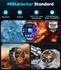 LIGE Militär Smartwatch Herren 1,85" HD Touchscreen, 1000 Produktbild-Vorschau 6