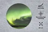 MuchoWow® Mauspad Mousepad Nordlichter - Grün - Norwegen Produktbild-Vorschau 2