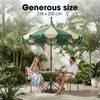 Mica Decorations Kim Parasol w paski z torbą do Podgląd zdjęcia produktu 4