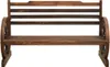 vidaXL Gartenbank 112 cm Massivholz Tanne Produktbild-Vorschau 1