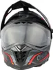 Casco O'Neal A-SRS SPIKE, nero/grigio/rosso, taglia L Anteprima dell’immagine prodotto 2
