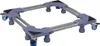 vidaXL wasmachineonderstel, grijs, 67 x 67 x 12 cm, Productafbeelding-voorbeeld 1