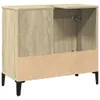 Badschrank Sonoma-Eiche 65x33x60 cm Holzwerkstoff Produktbild-Vorschau 6