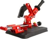 A red and black metal cutting stand for an angle grinder, shown against a white background. Anteprima dell’immagine prodotto