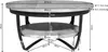 Starfurn - Paras Couchtisch - Braun - 70x70x35 cm Produktbild-Vorschau 3