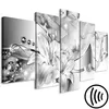 Akustikbild Blumen 200x100 cm Bilder Akustikschaum Produktbild-Vorschau 1