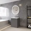 60cm Badmöbel-Set Standschrank Mineralguss waschtisch mit Produktbild-Vorschau 3