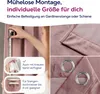 Samt Vorhang Ösen Gardine Velvet blickdicht abdunkelnd, Produktbild-Vorschau 6