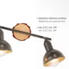 JUST LIGHT LED Deckenlampe SWAMP Spots Industrie Design, Produktbild-Vorschau 3