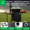 Utschak Feuerofen Ø 40 cm + Gusseisen-Kasan 12 L, runder Produktbild-Vorschau 5