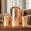 Set aus gehämmertem Kupferkrug 1500 ml + 2 Tassen 250 ml Produktbild-Vorschau 2