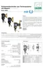 A product sheet for a Caleffi Schlammabscheider (dirt separator) with a magnet and Technopolymer construction, featuring product images, technical specifications, and dimensions. Anteprima dell’immagine prodotto