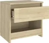 Nachttische 2 Stk. Sonoma-Eiche 40x30x39 cm Holzwerkstoff Produktbild-Vorschau 6